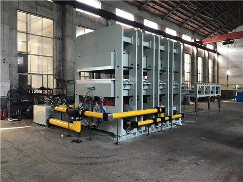 浙江耐高溫試驗(yàn)室四柱熱壓機(jī) 青島格瑞斯特機(jī)械的空氣彈簧熱壓平板機(jī)解析